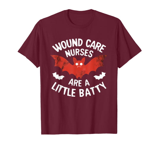 Halloween Wound Care Nurse Spooky Nursing Trick Or Treat T-Shirt