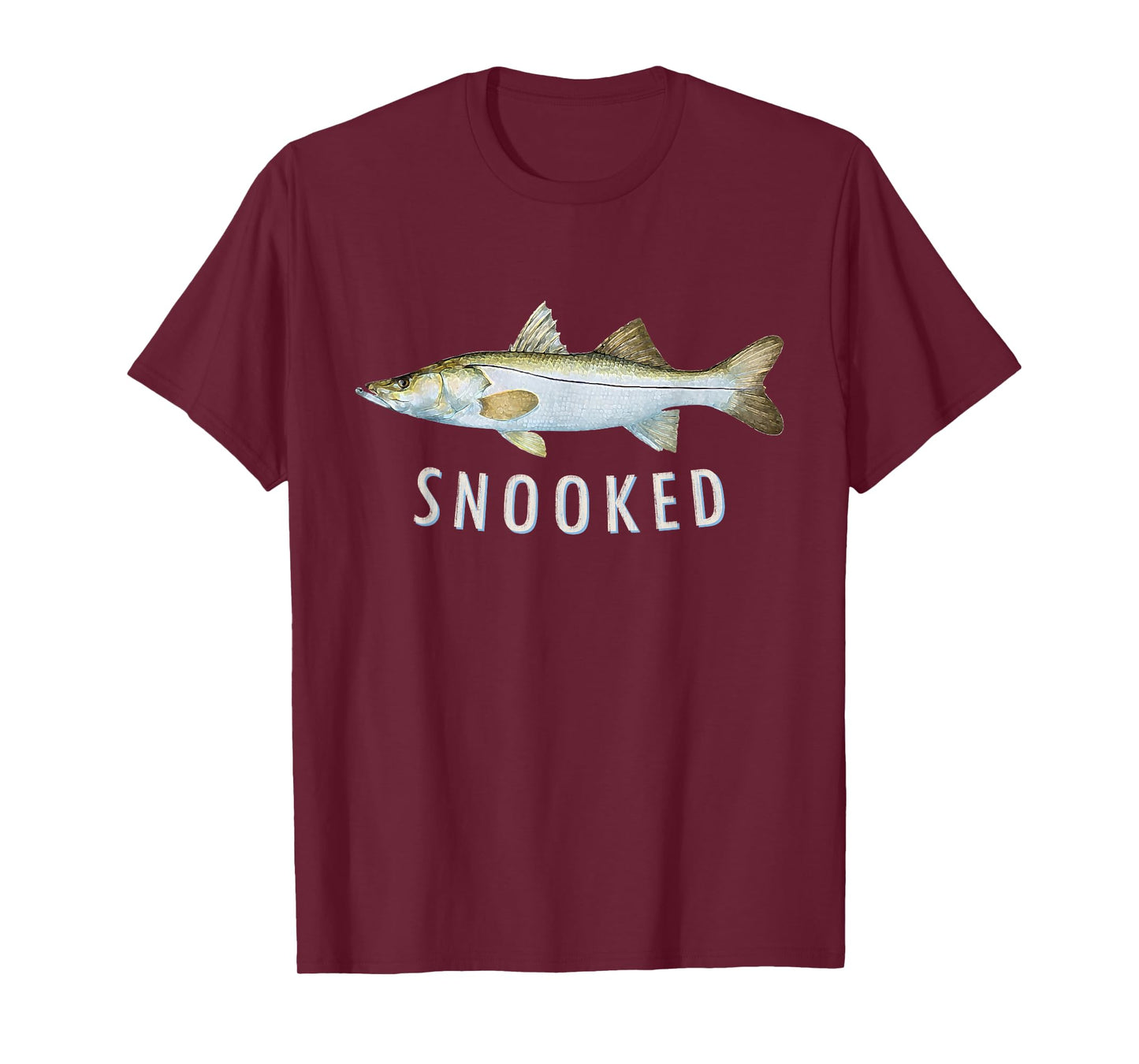 Snook Fishing Saltwater Inshore Common Snook Fish Graphic T-Shirt