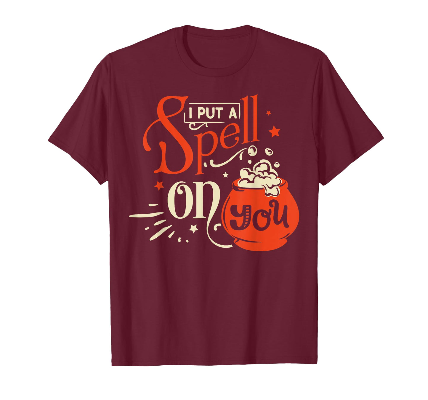 I put a spell on you women's witch Halloween T-Shirt