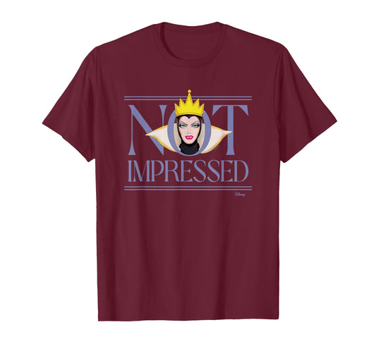 Disney Villains - Evil Queen Not Impressed T-Shirt