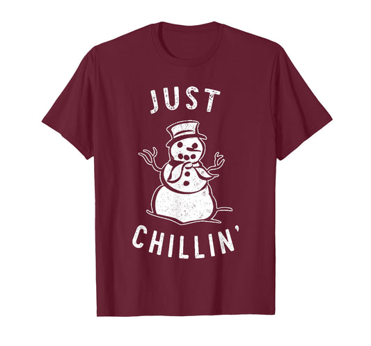 just chillin snowman T-Shirt