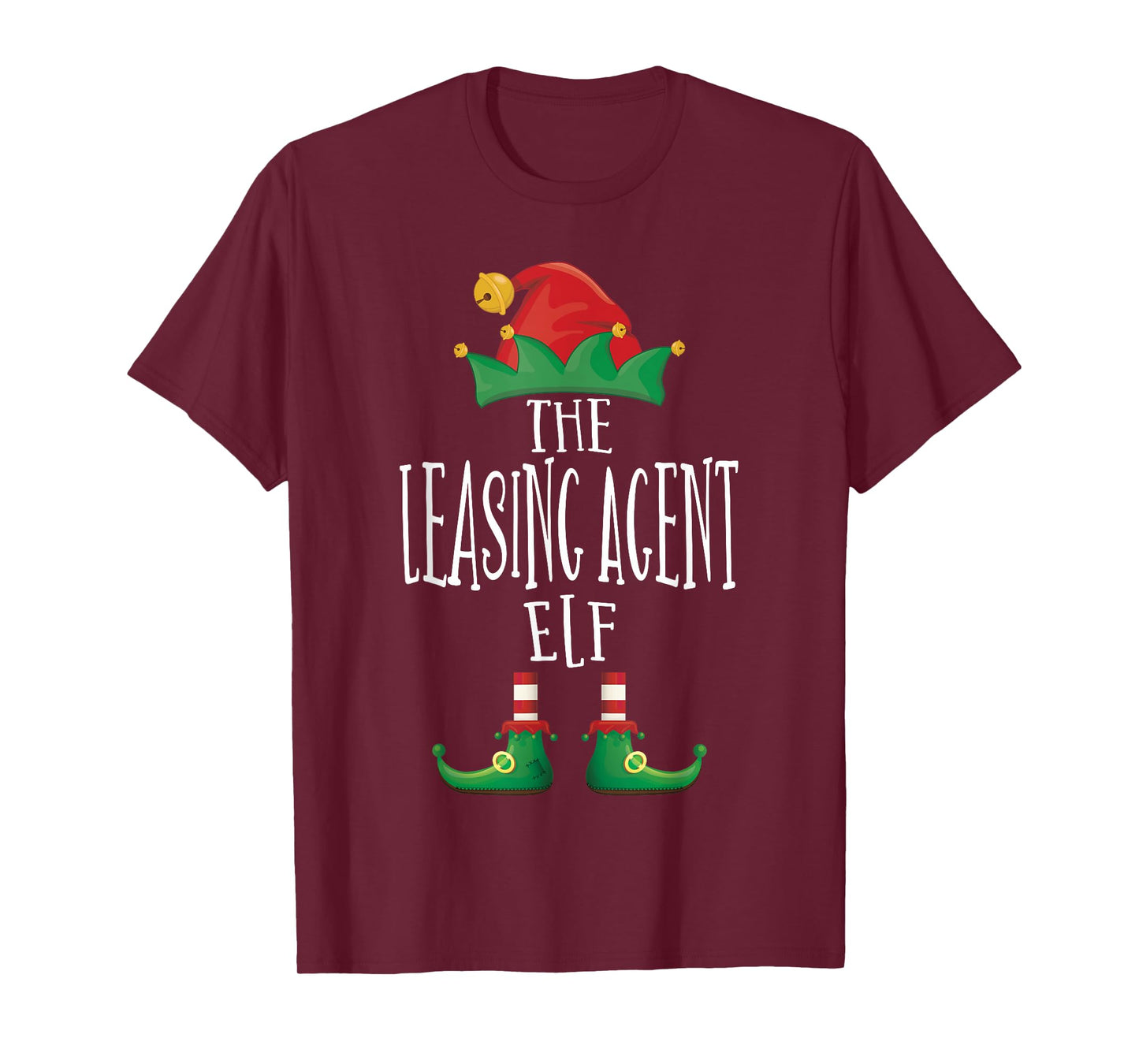 Leasing Agent Elf Shirt Family Matching Group Christmas T-Shirt
