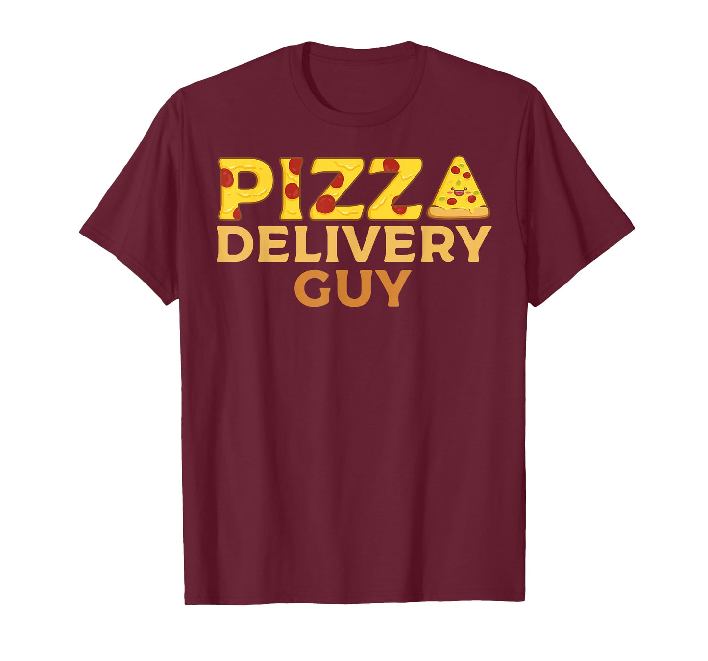 Pizza Delivery Guy Italian Funny Foodie Pun Costume Apparel T-Shirt