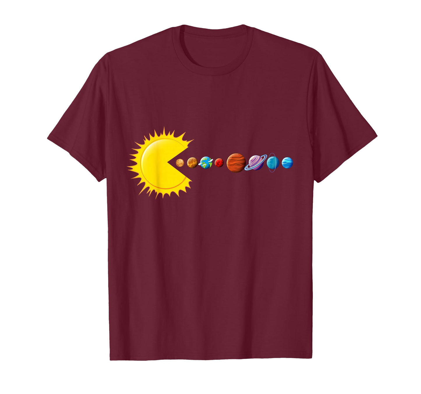 Funny Solar System - Astronauts Space Video Games T-Shirt