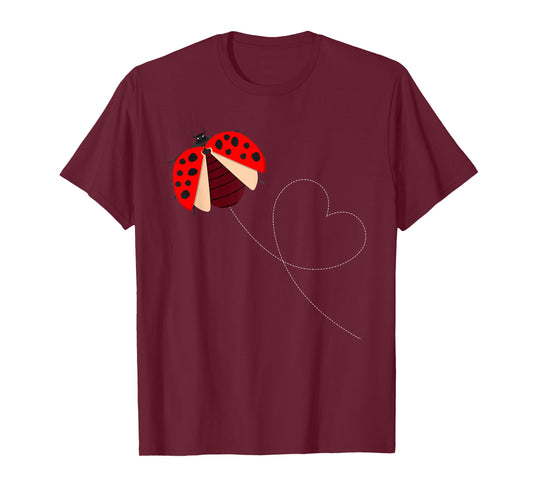 Funny Ladybug Design For Men Women Boys Girls Lady Bug Lover T-Shirt