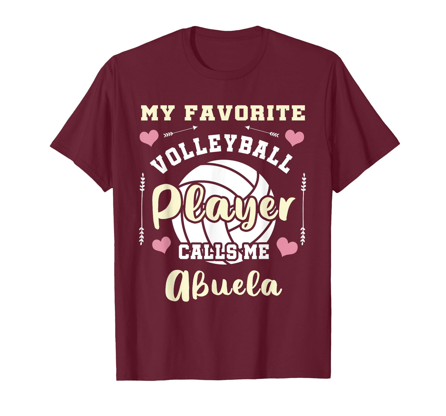 My Favorite Volleyball Player Calls Me Abuela Volleyball T-Shirt