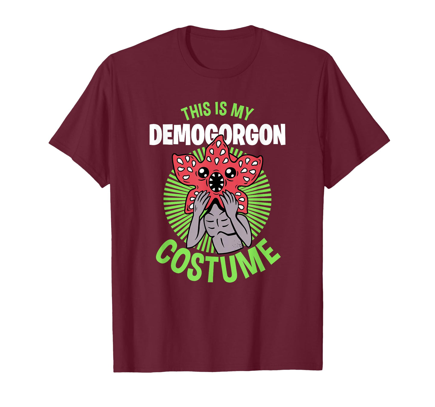 Stranger Things Halloween This is My Demogorgon Costume T-Shirt