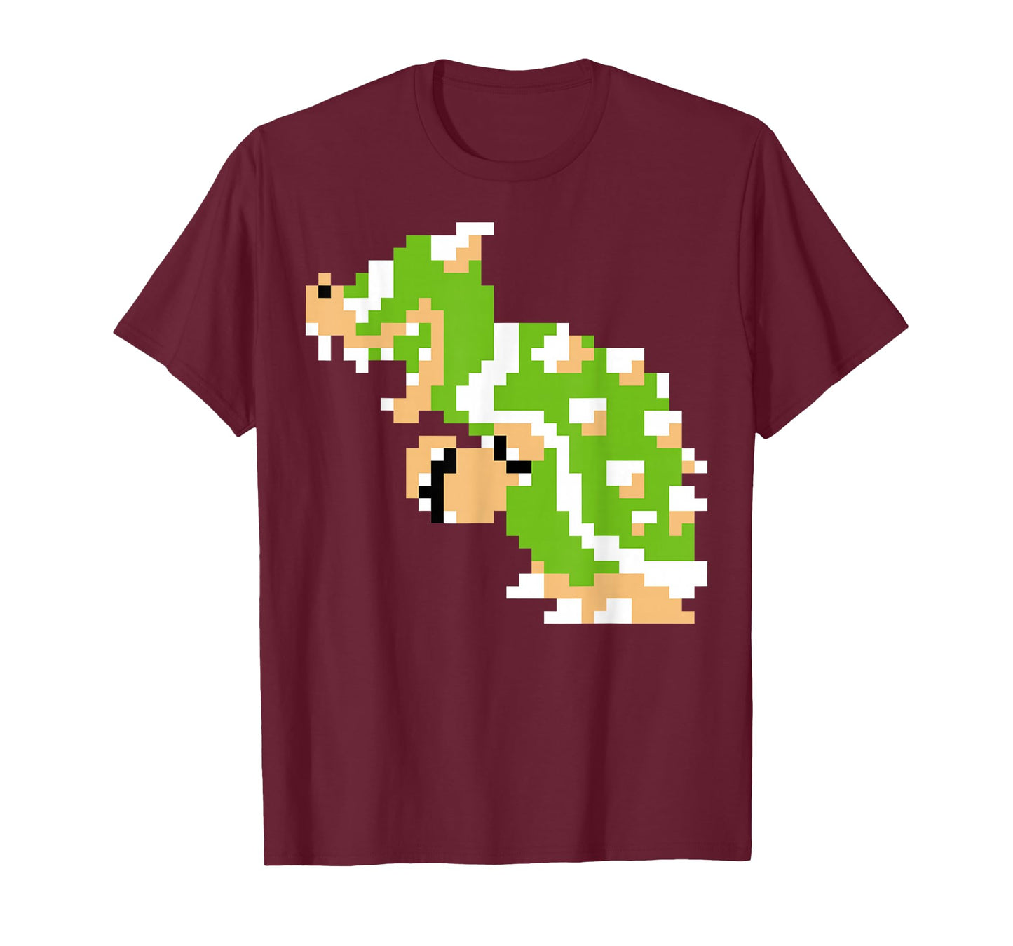 Nintendo Super Mario Bowser 8-Bit Retro Graphic T-Shirt T-Shirt