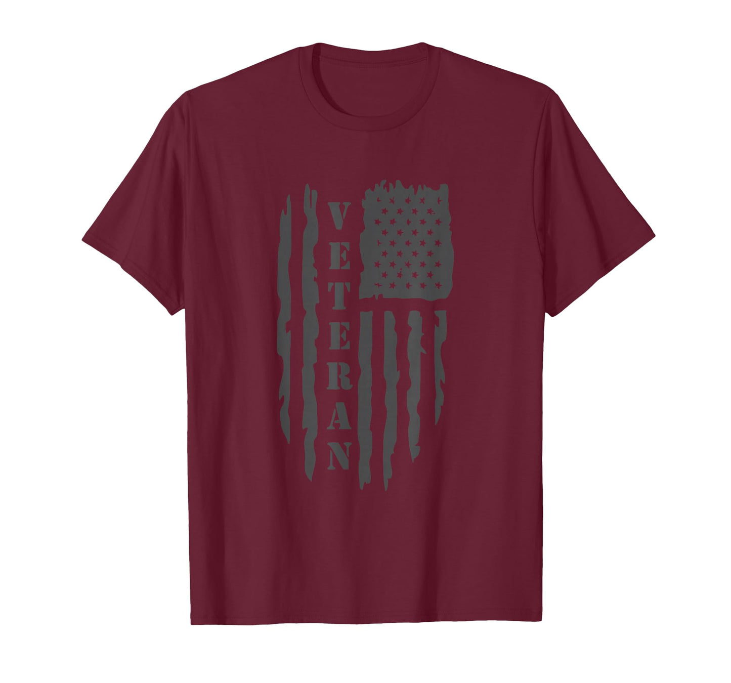 Veteran American Flag Memorial Day Patriotic Soldiers Army T-Shirt