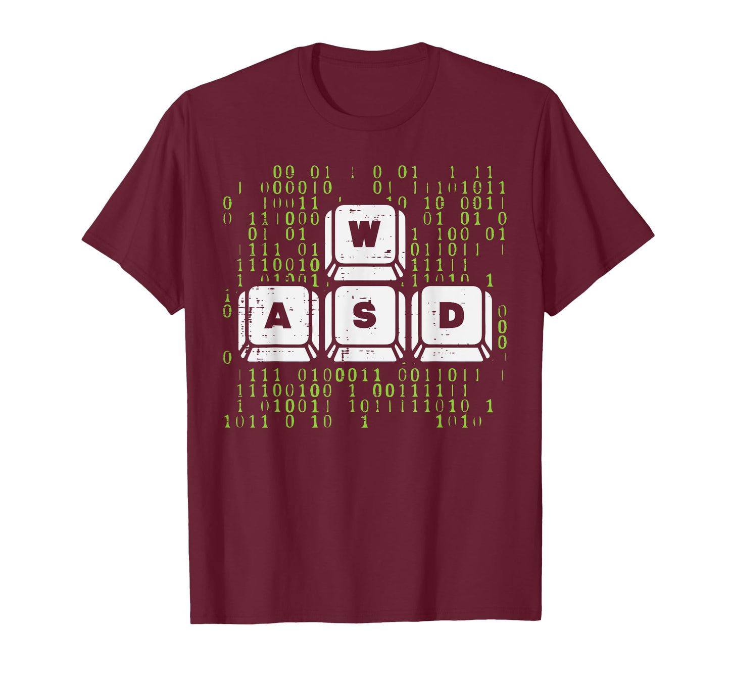 PC Gamer WASD Funny Computer Gaming Boys Kids Men Youth Teen T-Shirt