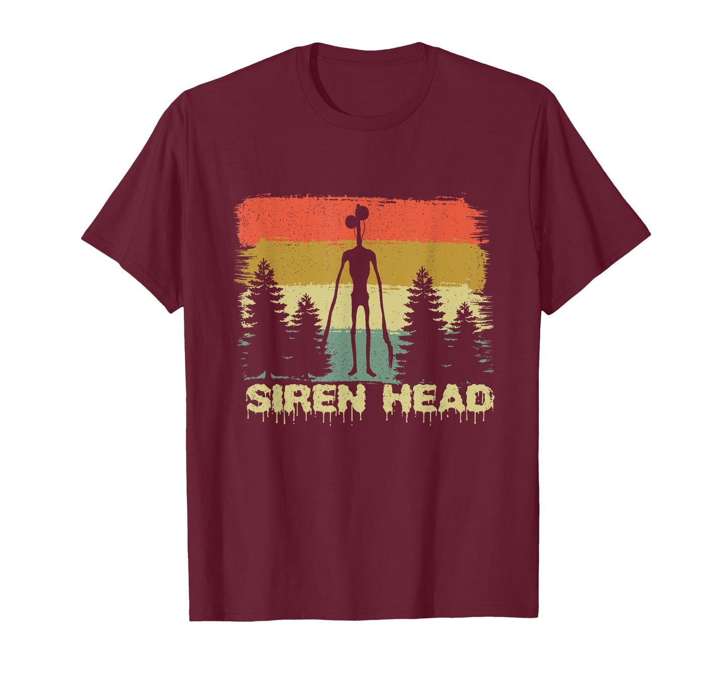 Monster Myth Siren Head Mysterious Creature Creepy Halloween T-Shirt