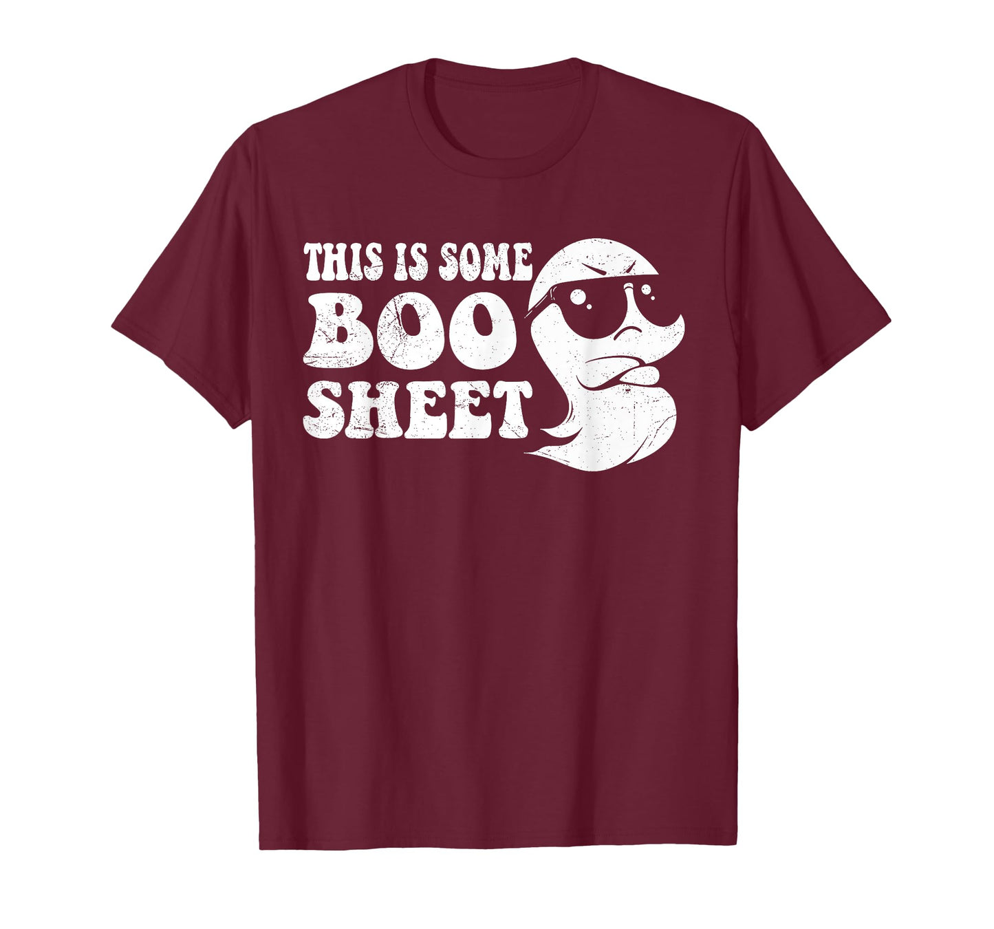This is Some Boo Sheet Ghost Retro Halloween Costume Men T-Shirt