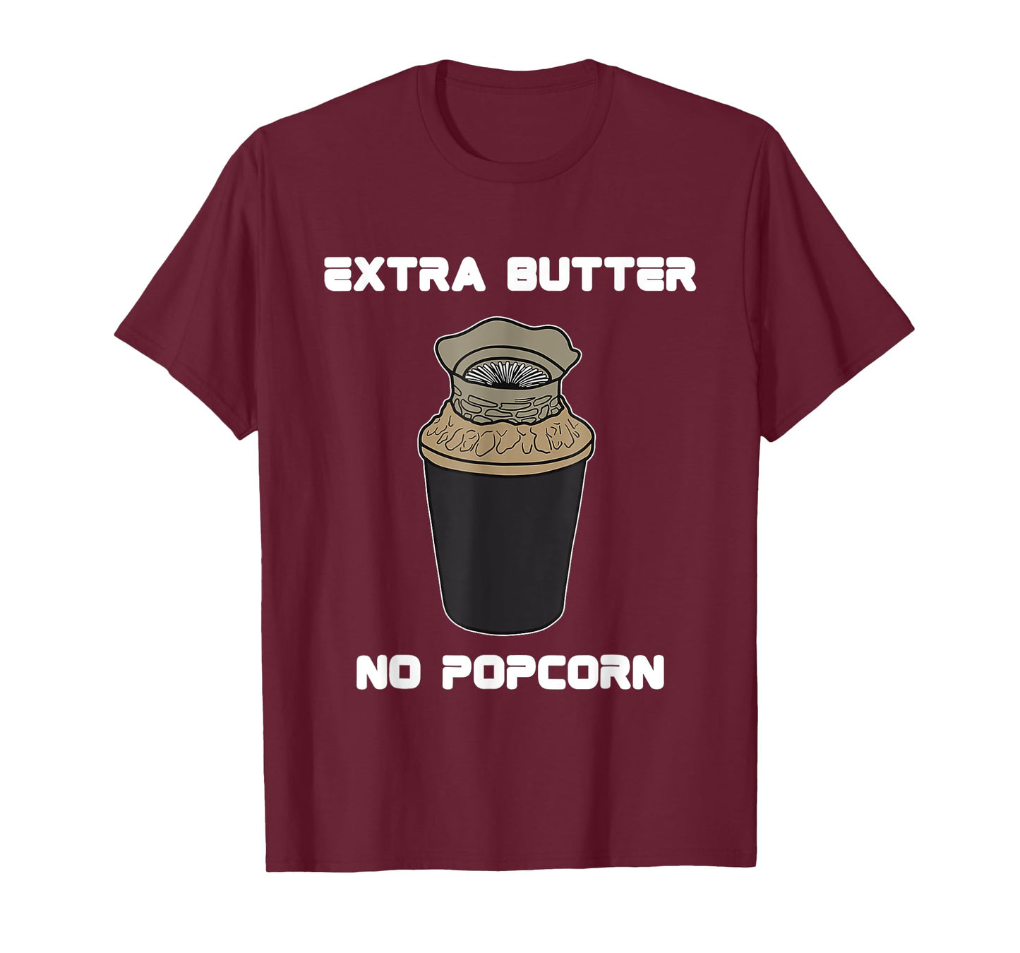 Funny Meme Extra Butter No Popcorn Dune Popcorn Bucket T-Shirt