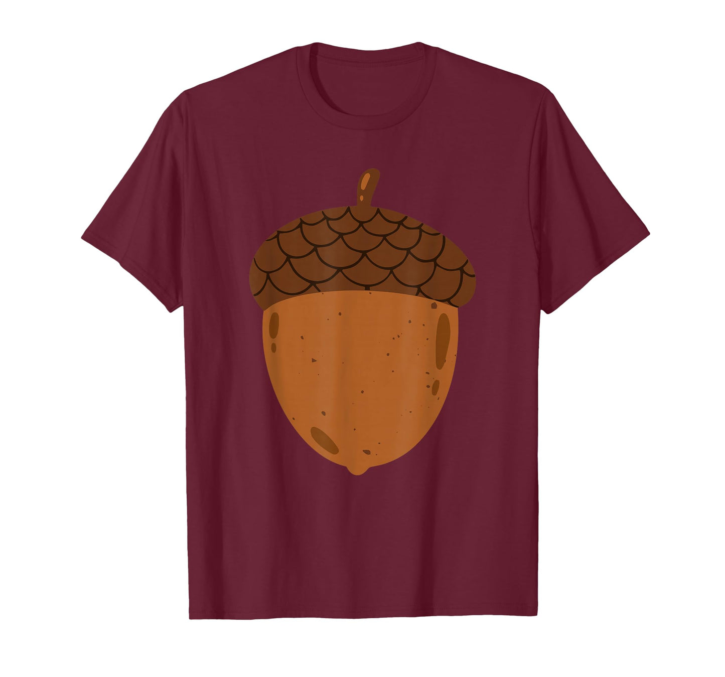 Big Acorn Costume Cute Easy Food Halloween T-Shirt
