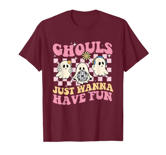 Ghouls Just Wanna Have Fun - Spooky Witch Halloween Ghoul T-Shirt