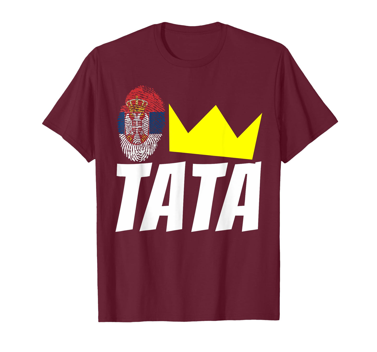 Serbia Tata Birthday Gift for Serbian Dad Otac T-Shirt