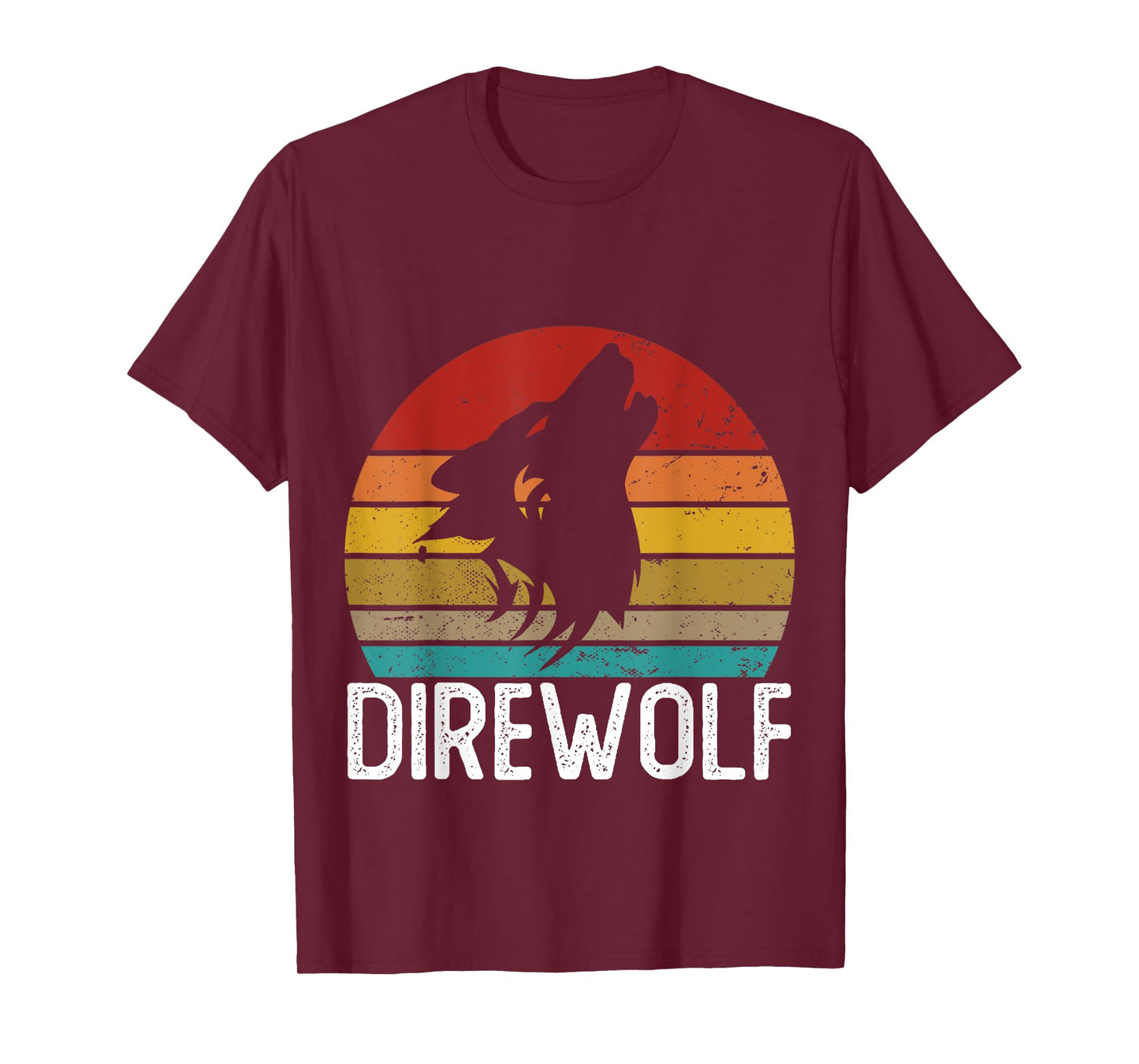 Retro Direwolf Shirt Cute Funny Direwolves T-Shirt