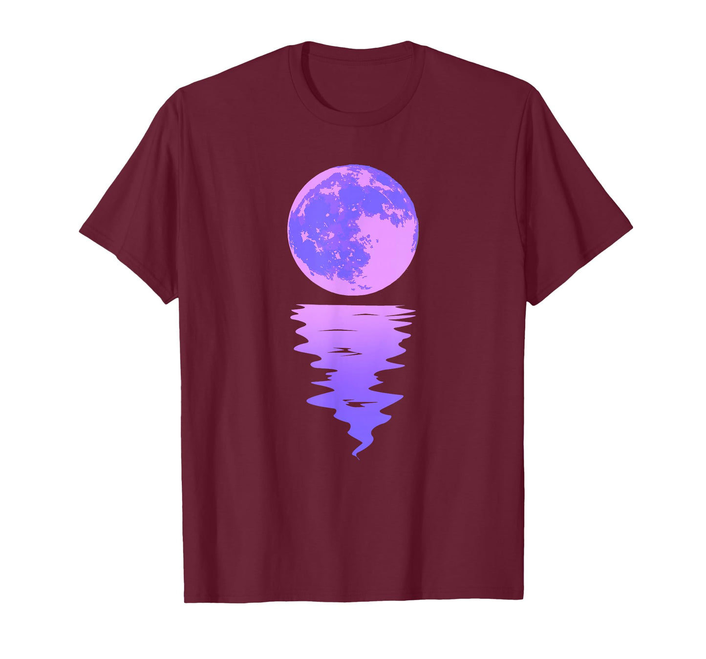 Vaporwave Aesthetic Purple Moon Pastel Moonlight Graphic T-Shirt
