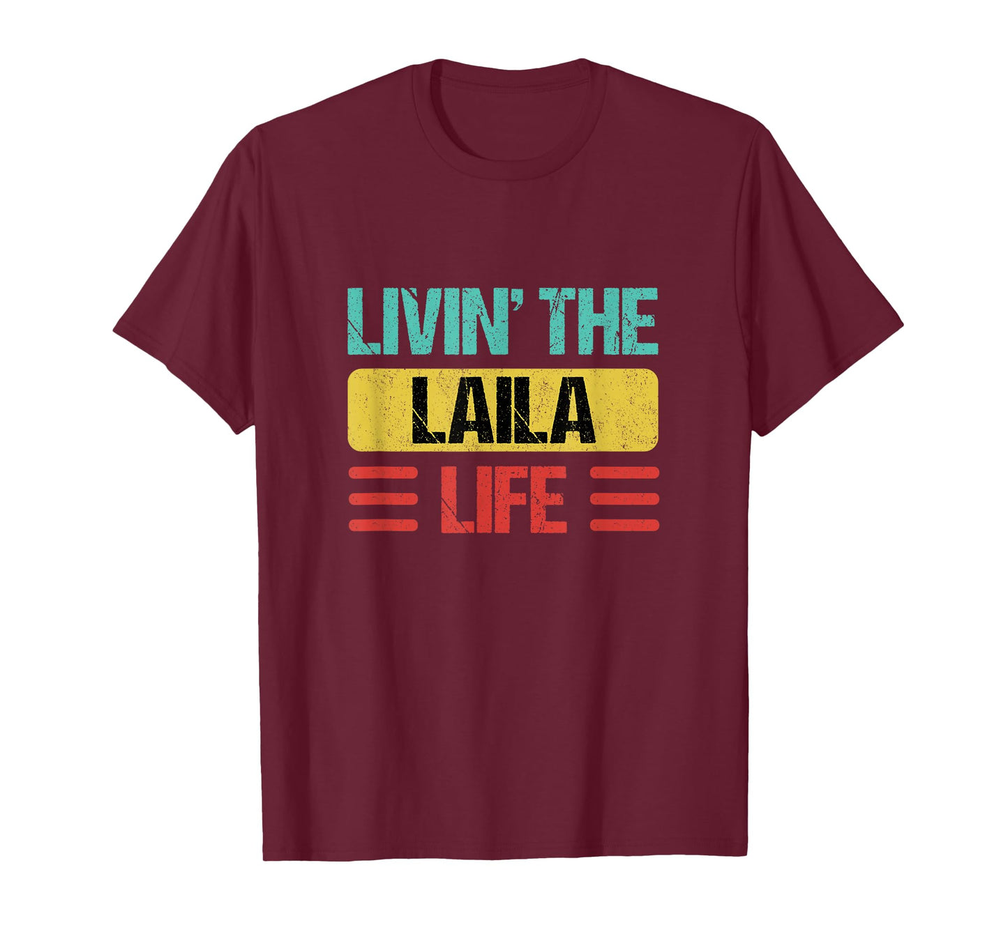 Laila Name Shirts & Gifts Laila Name T-Shirt - Unisex-Adults, Black, Small