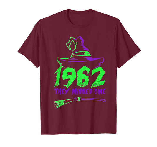 1692 They Missed One Purple Witch Hat for Halloween Party T-Shirt