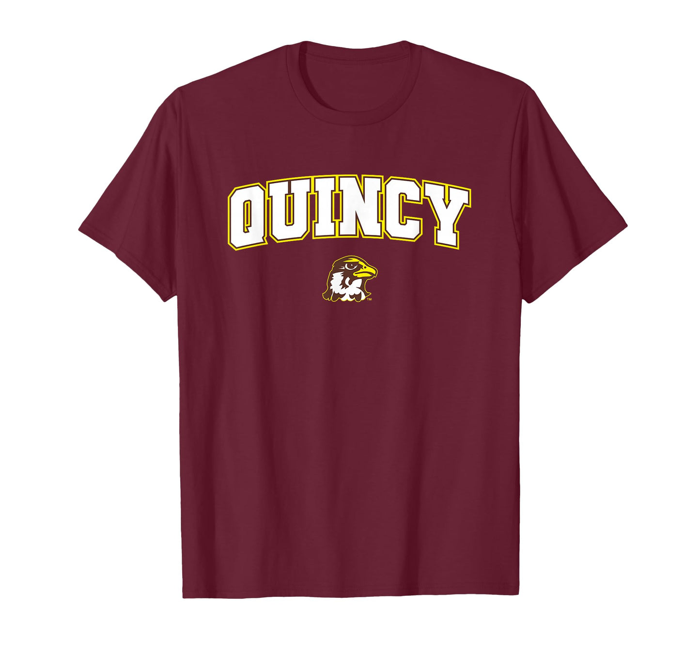 Quincy University Hawks Arch Logo T-Shirt