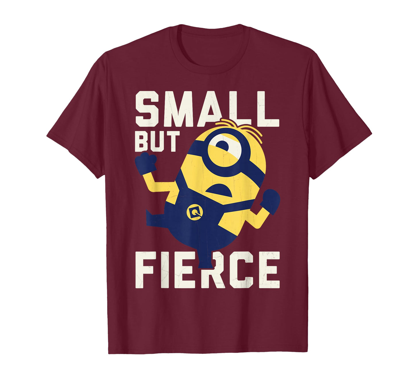 Despicable Me Minions He is Small But Fierce Graphic T-Shirt T-Shirt