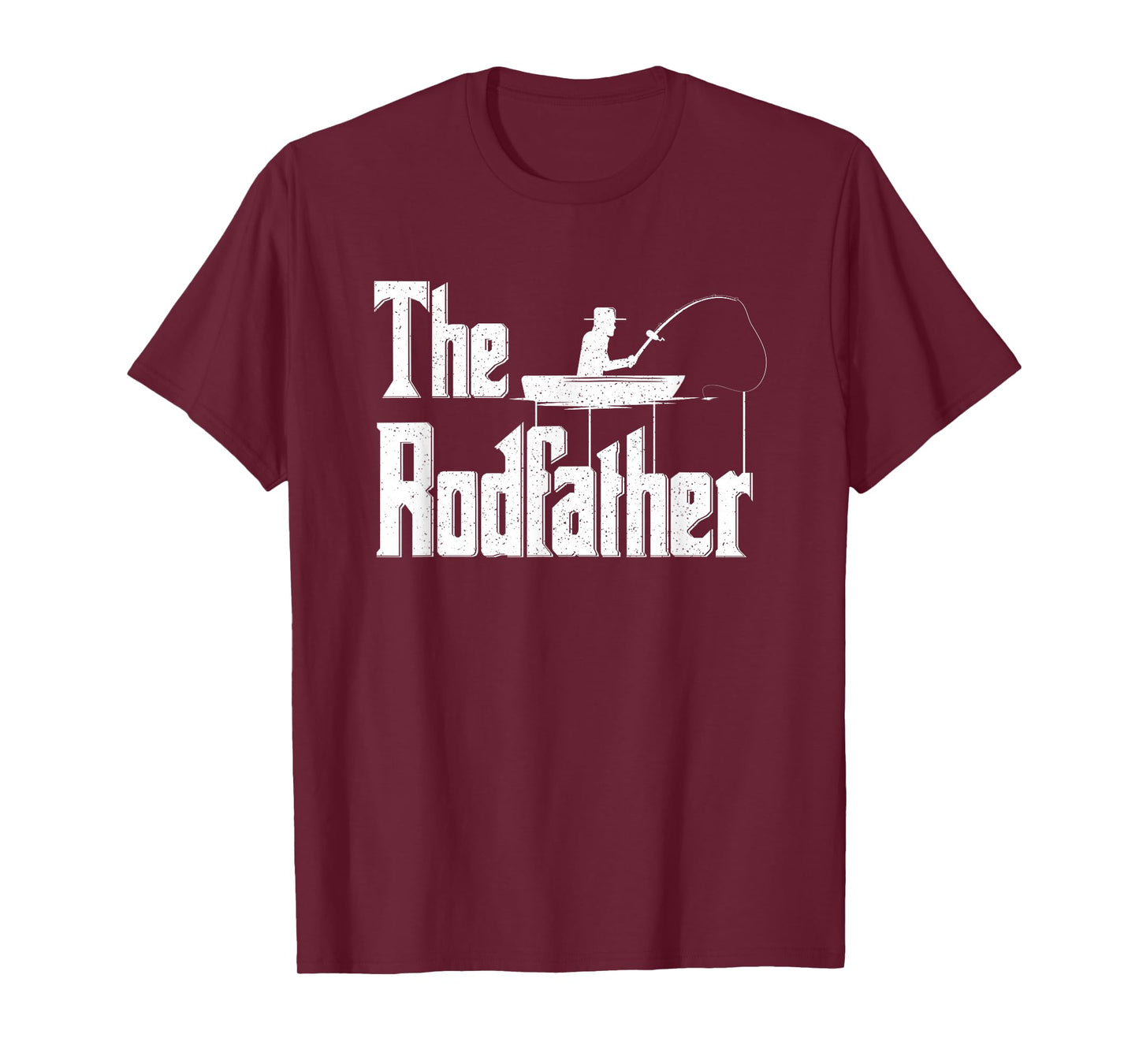 The Rodfather | Funny Fishing Dad Gift T-Shirt
