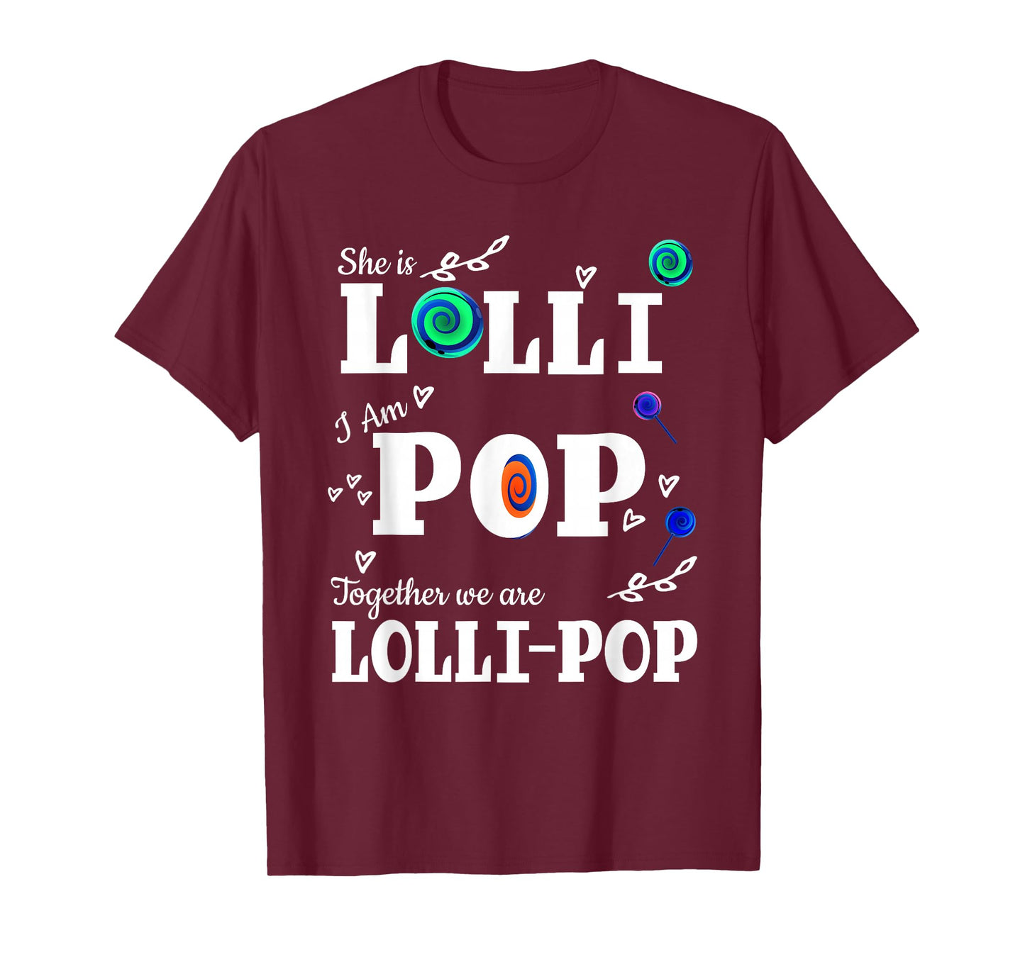 Lolli Pop Shirt She is Lolli TShirt Grandmother Grandfather T-Shirt