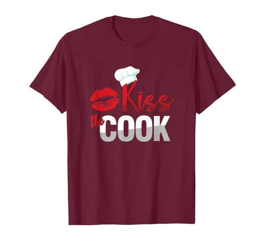 Funny Kiss The Culinary Chef Cook Baker T-Shirt T-Shirt