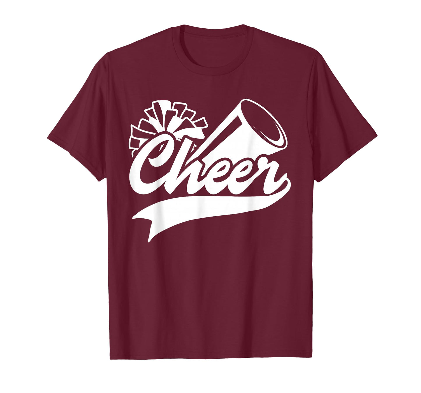 Cheerleading Peace Love Cheer Cheerleader Colors Matching T-Shirt