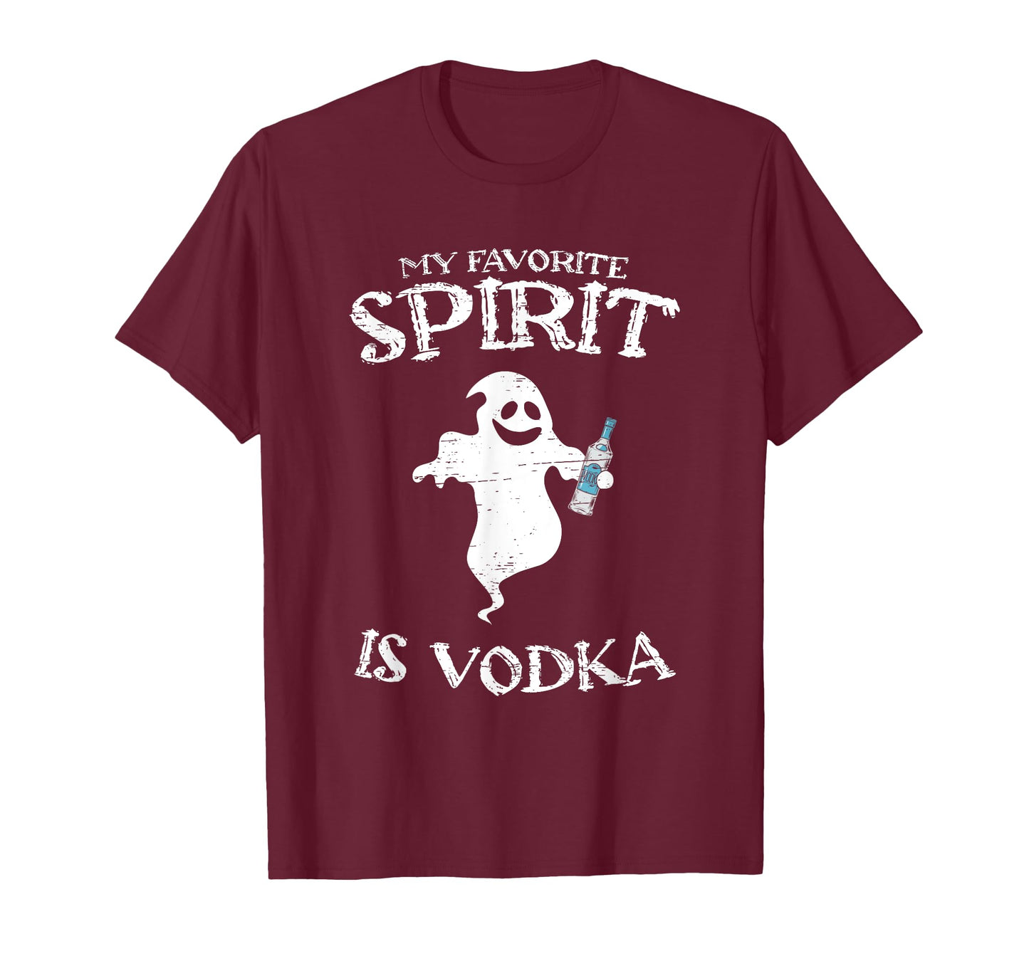 My Favorite Spirit is Vodka Halloween Costume Trick Or Treat T-Shirt