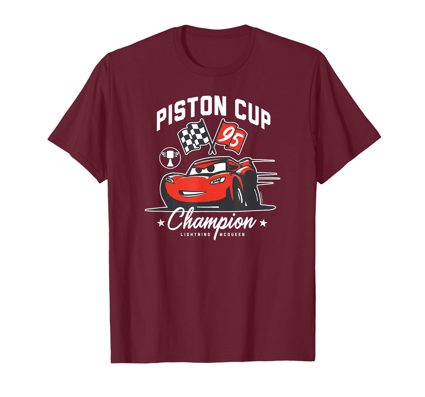 Cars - Piston Cup Champion McQueen T-Shirt