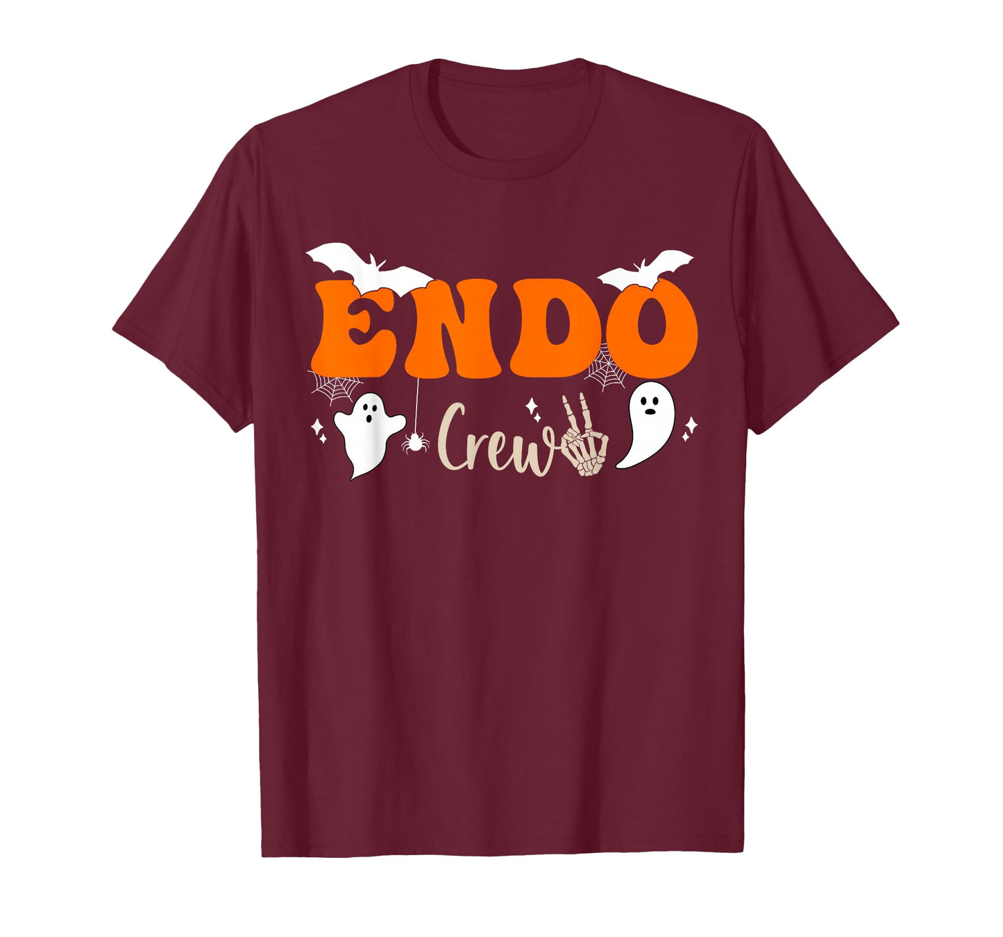 Halloween Endoscopy Crew Ghosts Pumpkin ENDO Nurse Squad T-Shirt