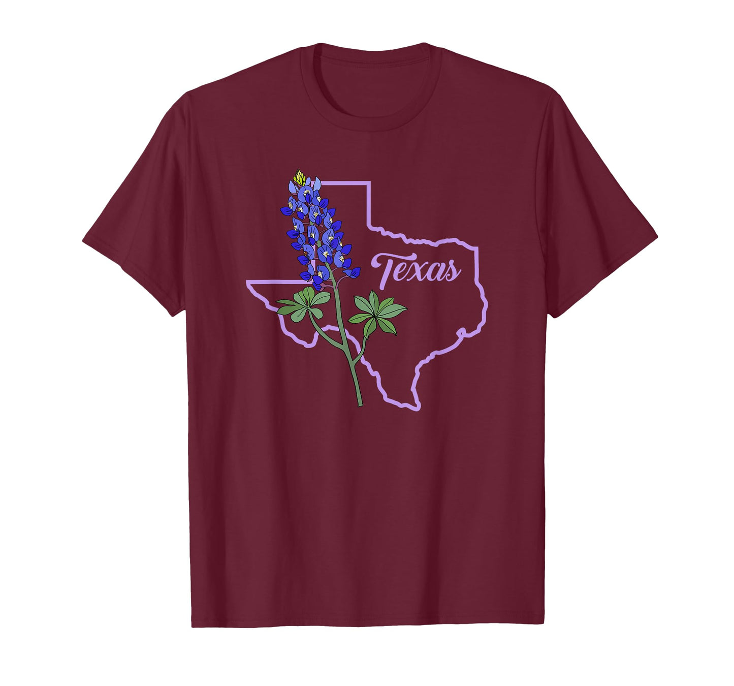 Texas Bluebonnet Flower T-Shirt
