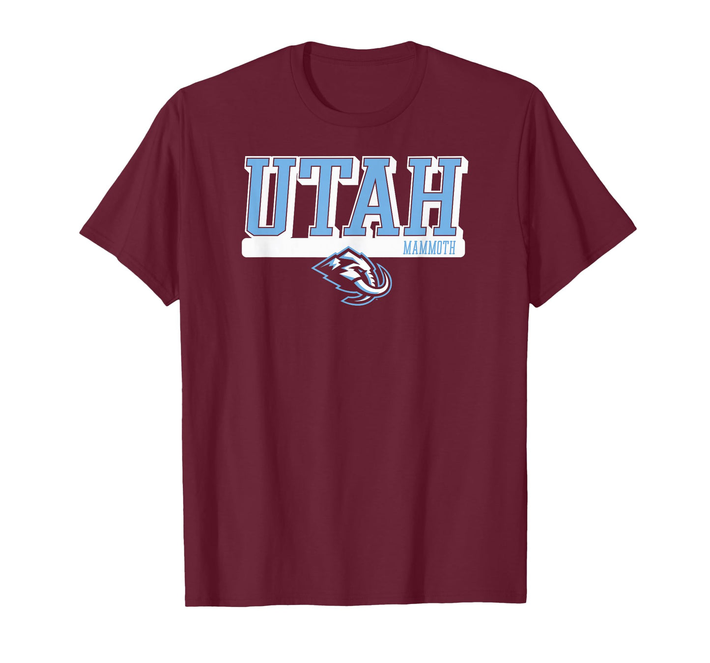Utah Mammoth Faceoff Black NHL Officially Licensed T-Shirt