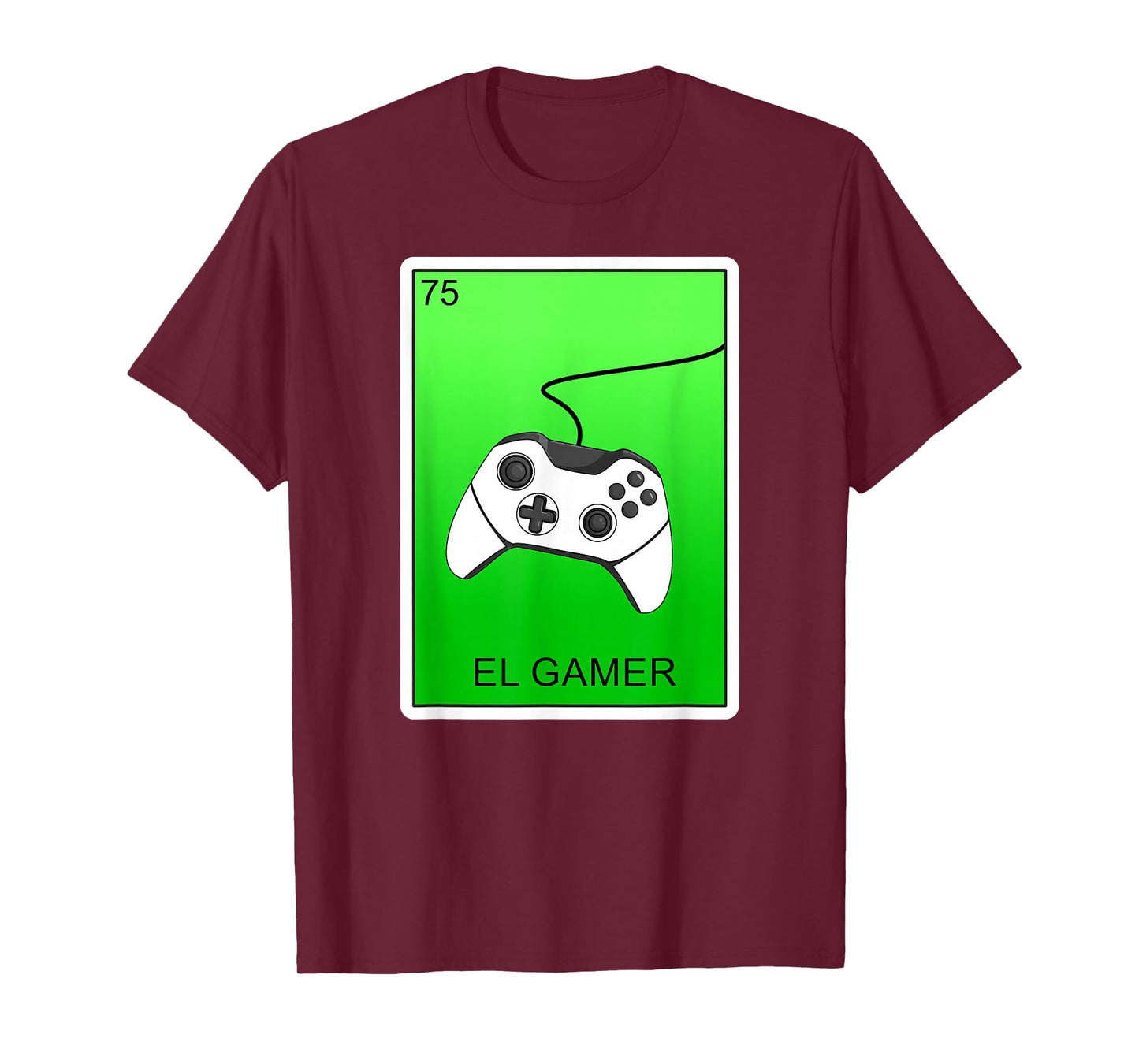 El Gamer Video Gaming Card Mexican Lottery Card El Gamer T-Shirt