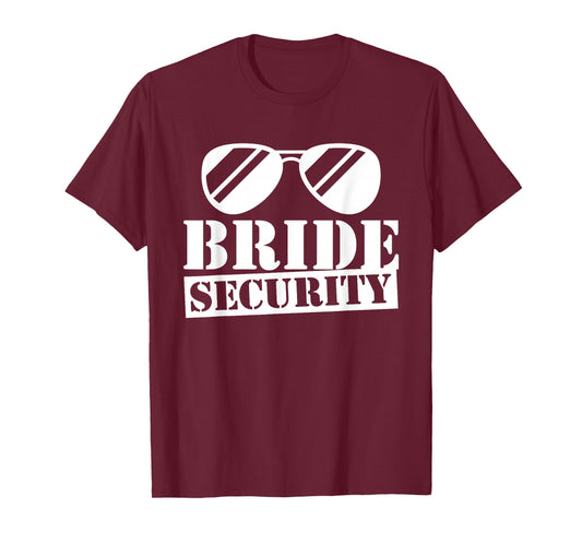 Kids Bride Security Shirt Son Daughter Gift T-Shirt