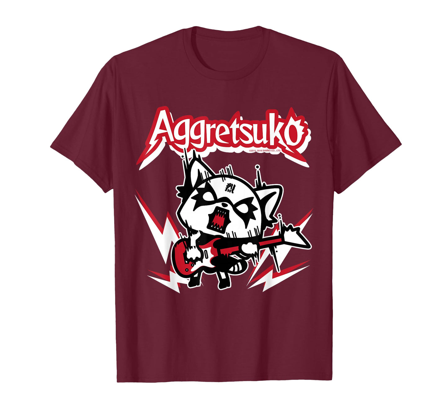 Aggretsuko Rocker Rage Tee Shirt T-Shirt