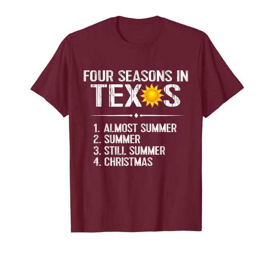 Funny Texas Apparel Sunshine Heat Texas Souvenir Gift Tee T-Shirt