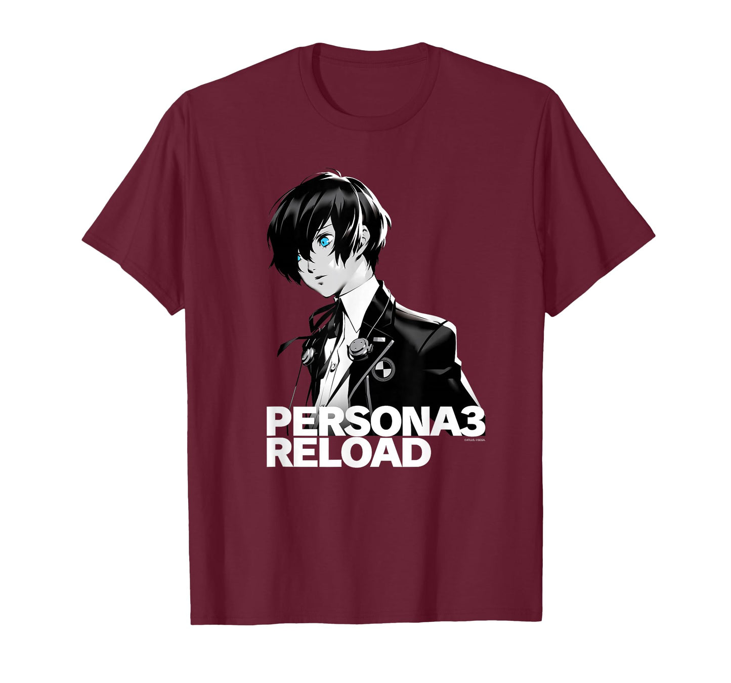 Persona 3 Reload Protagonist Status Screen image (Dk) ATLUS T-Shirt