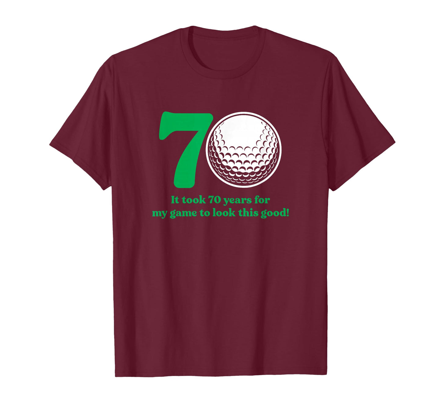 70 Year Old Golfer: Golfing Golf 70th Birthday T-Shirt