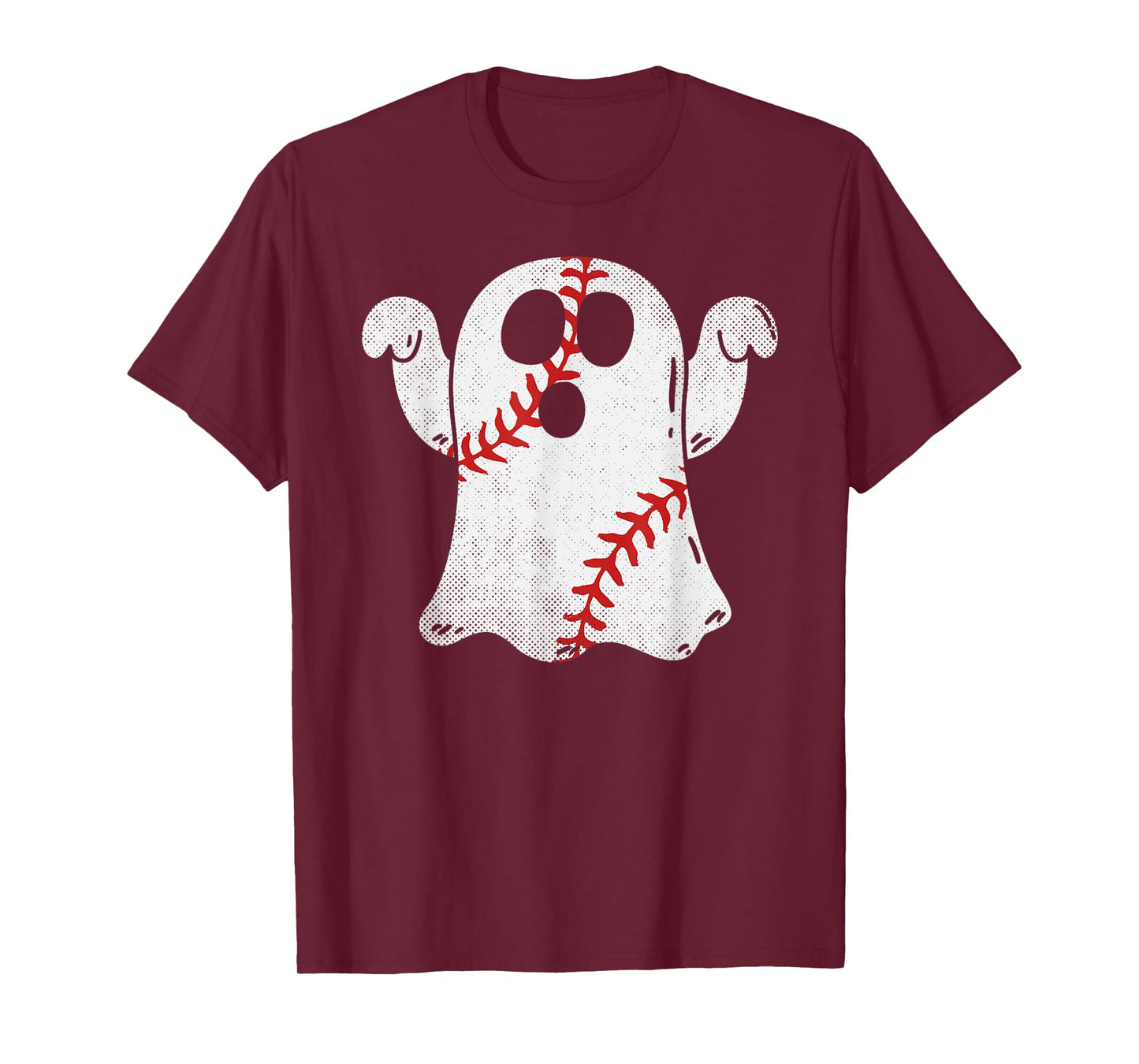 Baseball Ghost Baseball Lover Halloween Costume T-Shirt