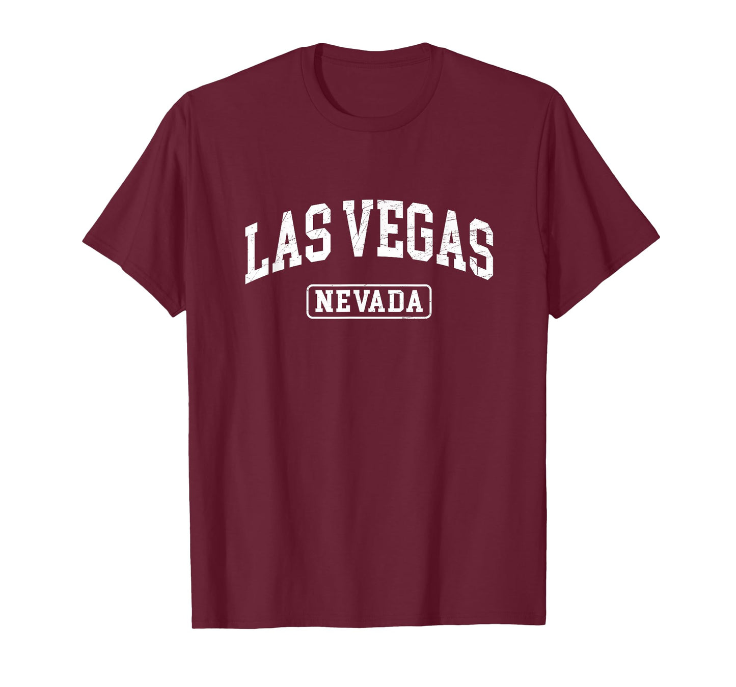 Las Vegas - Nevada - Retro/Worn Style Design - Classic T-Shirt