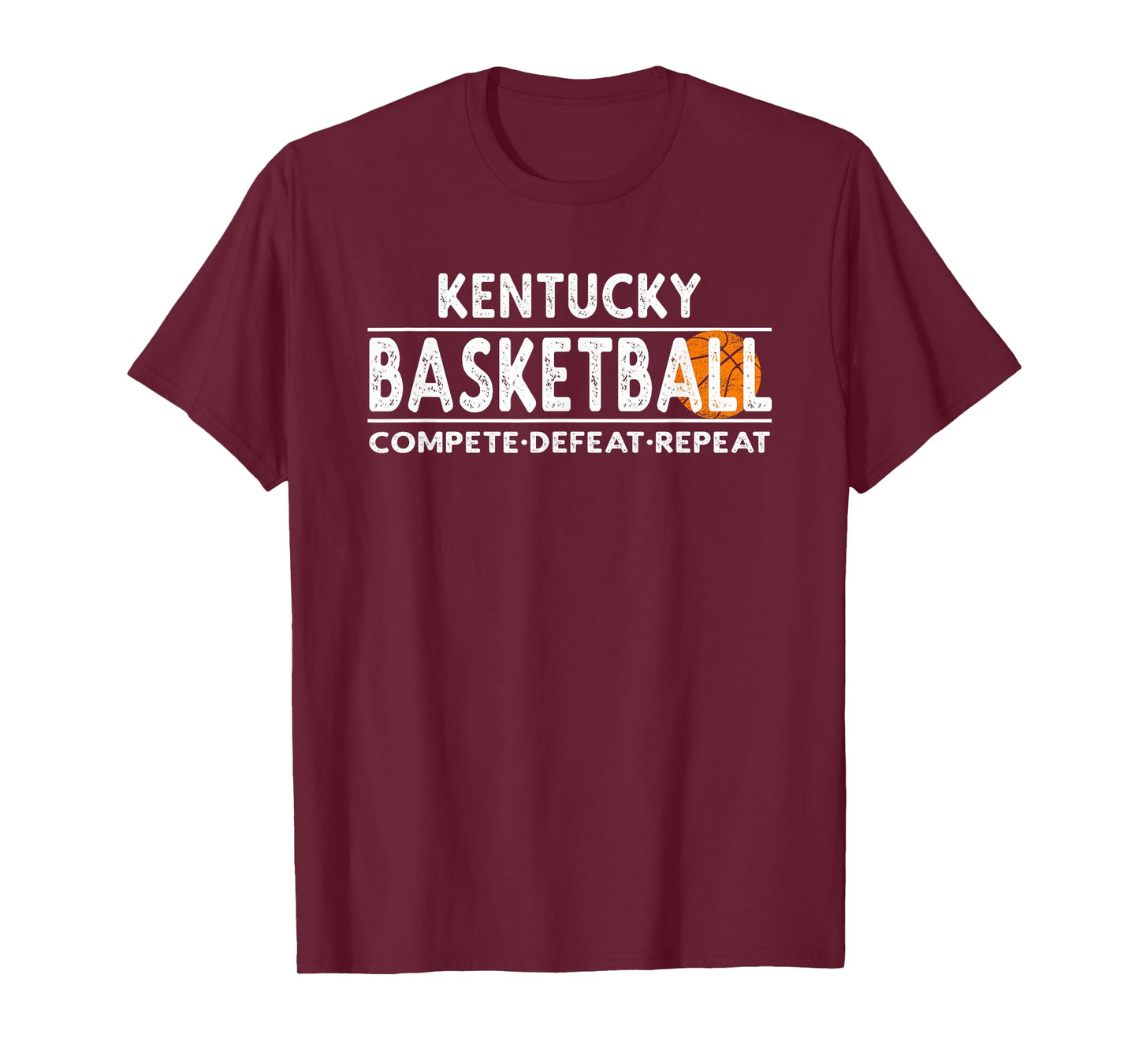 Kentucky Basketball - Compete Defeat Repeat T-Shirt