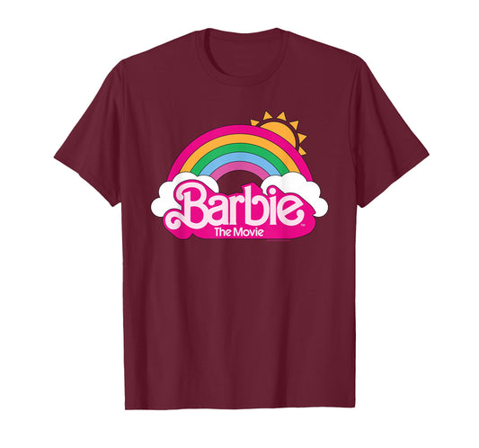 Barbie The Movie - Rainbow Logo T-Shirt