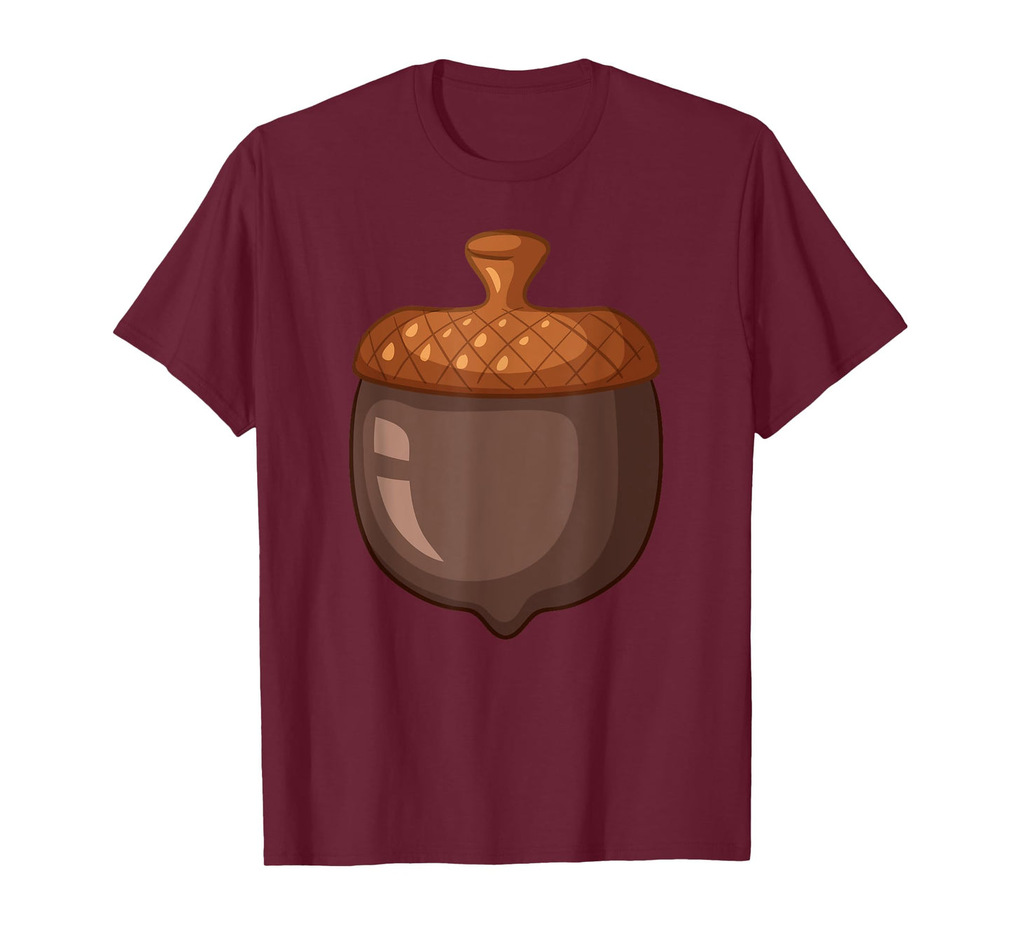 Big Acorn Costume Cute Easy Food Halloween Matching DIY T-Shirt