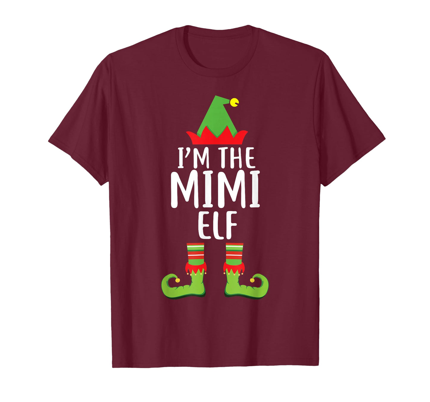 I'm The Mimi Elf Matching Family Christmas Shirt Gift T-Shirt