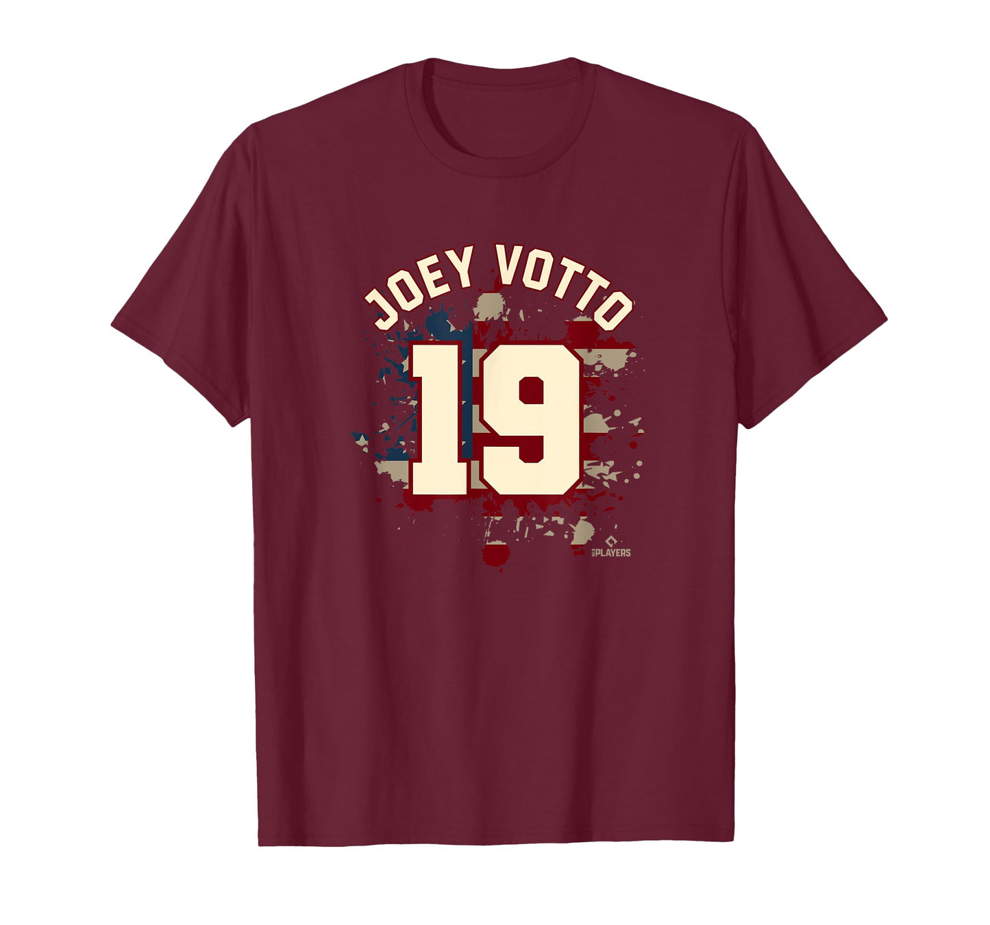 Joey Votto Vintage Flag Ohio MLBPA Who Patriotic Women Men T-Shirt