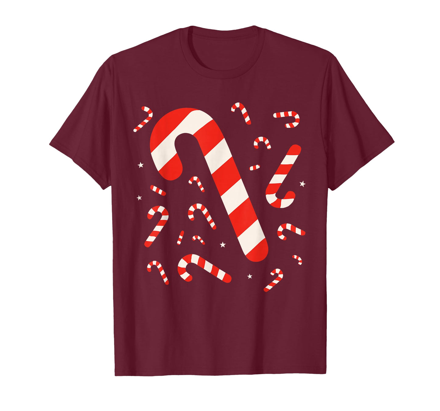 Toddler Christmas Candy Cane Outfit for Boys, Candy Cane T-Shirt