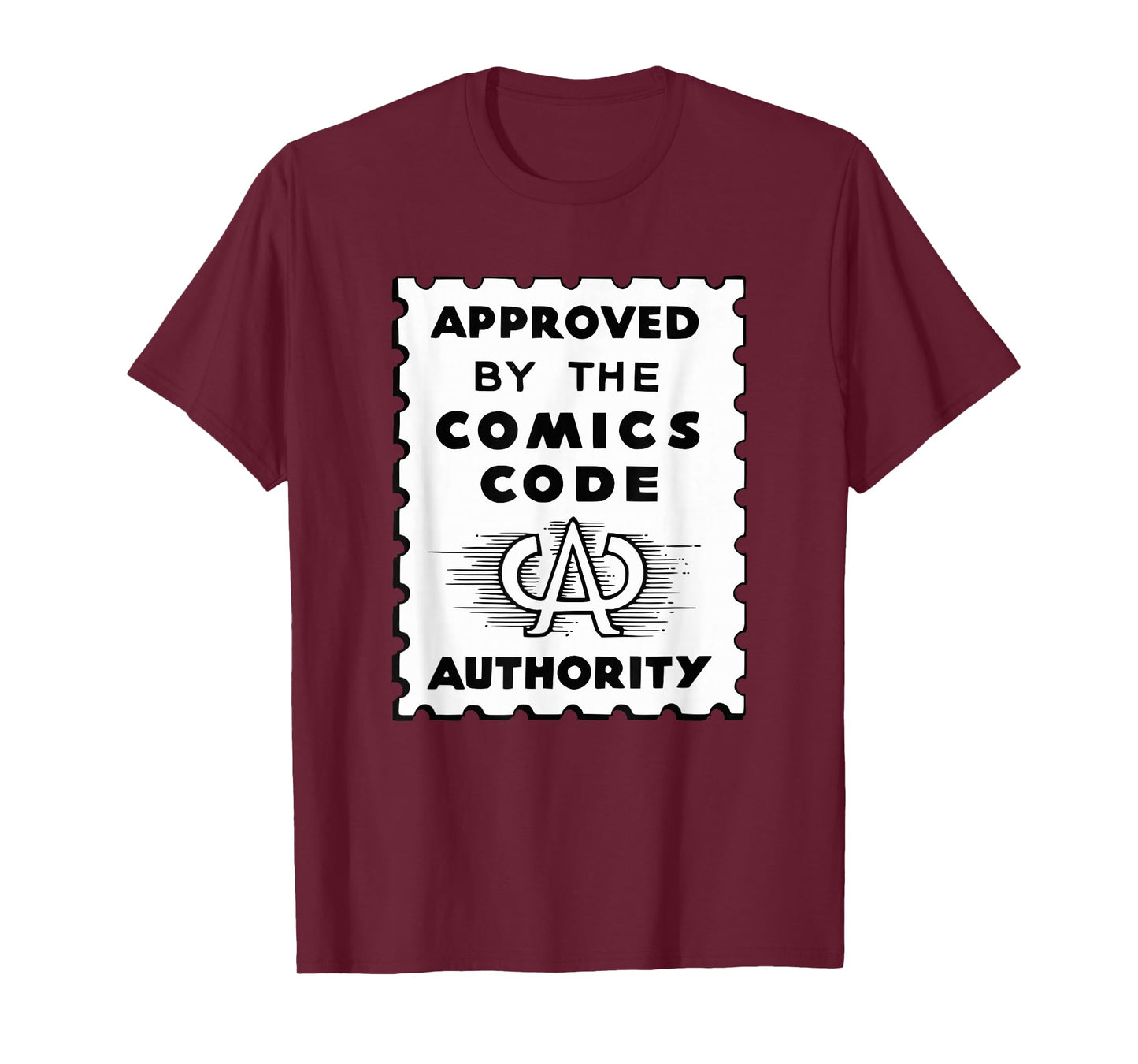 Vintage Comic Code Authority print for Comic Lovers T-Shirt